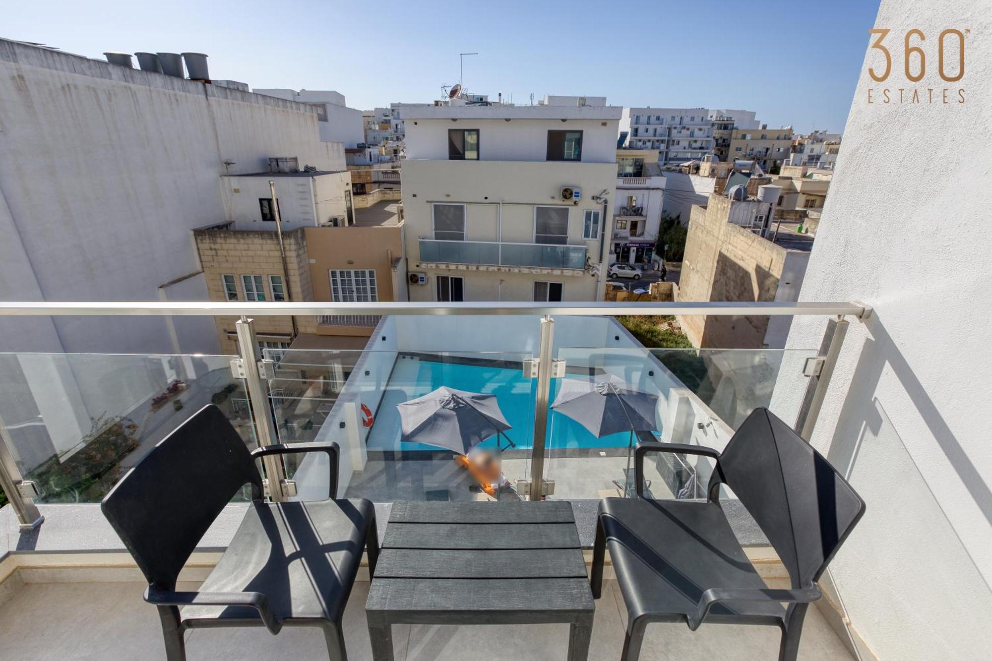 The Swieqi Poolside Suites Is-Swieqi Exterior foto